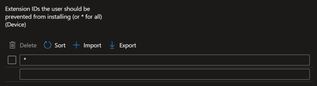 Edge sidebar features and restrictions